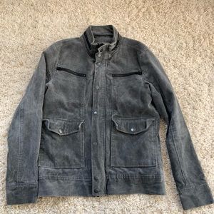 Unique Grey corduroy jacket